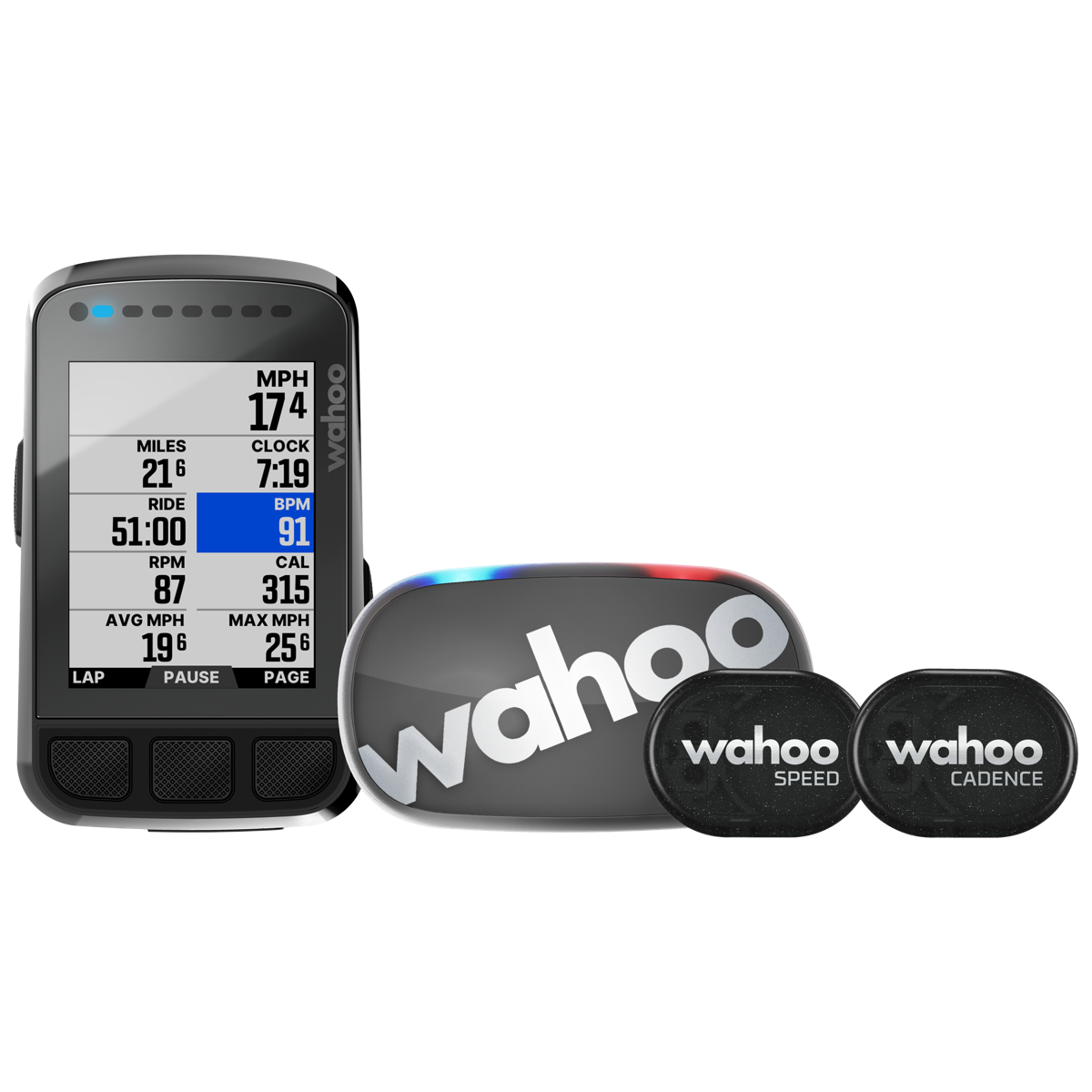 WAHOO elemnt Bullone STEALTH GPS Bike Computer nuovo modello 2020 