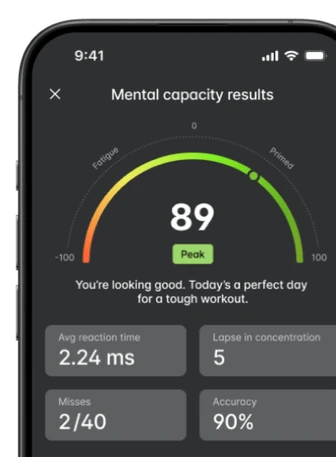 Mental Capacity Assessment daily test screen