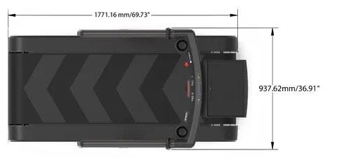 KICKR RUN dimensions